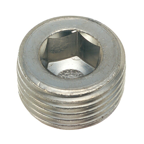 ステンレス六角穴付テーパねじ プラグ 6カク 1/2 【200本】 6角 6カク bolt nut 八幡ねじ ネジ|DIY&リノベーションズ