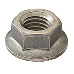 ステンレスフランジ付き六角ナット セレート付 M6X13X10 【500本】 6角 6カク bolt nut 八幡ねじ ネジ｜DIY＆リノベーションズ