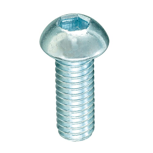 六角穴付ボタンキャップ ユニクロ M8X25 【100本】CAP キャップボルト 6角 6カク bolt nut 八幡ねじ ネジ