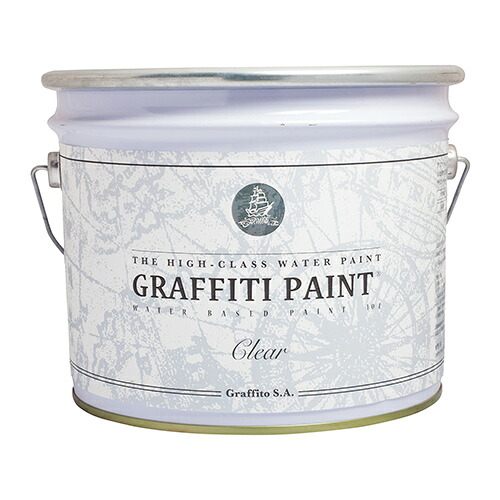 VI グラフィティーペイント GFC 10L プロ用 クリアコーティング剤 (透明) グラフィティーペイント[1個] #Graffiti Paint ペンキ 水性塗料