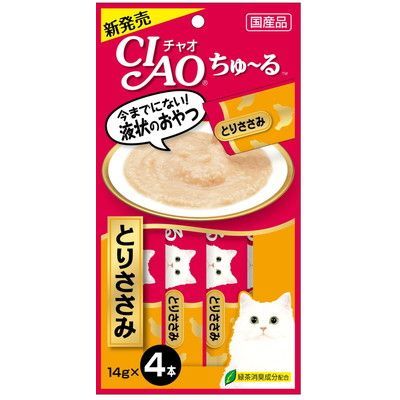 JL いなばペットフード SC‐73チャオちゅーるとりささみ14g×4本 【48袋】|DIY&リノベーションズ