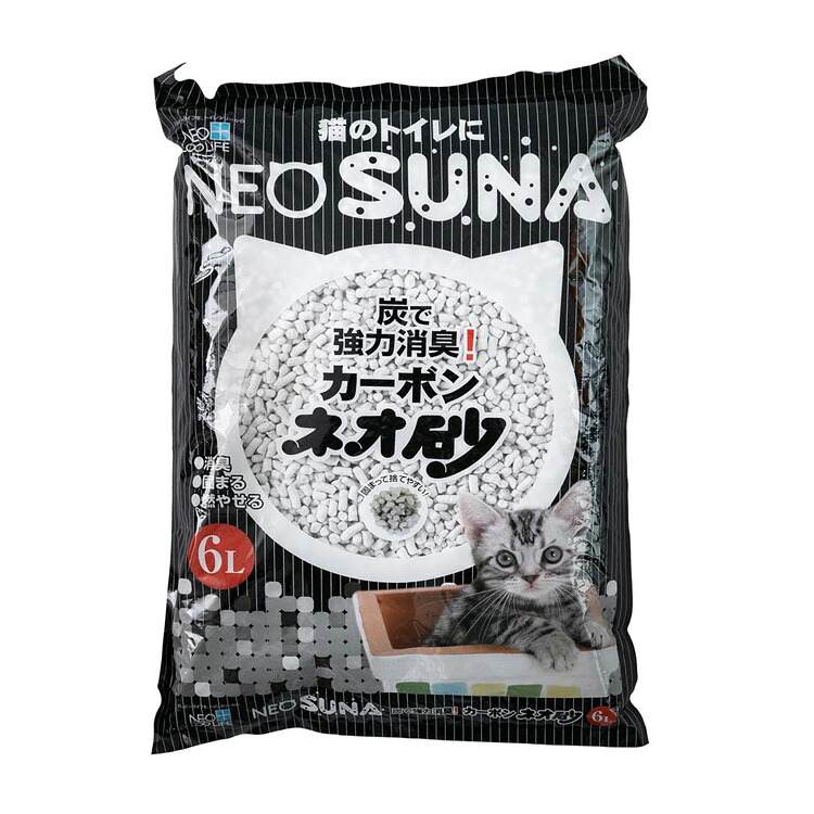 JL コーチョー ネオ砂カーボン6L 【8個】