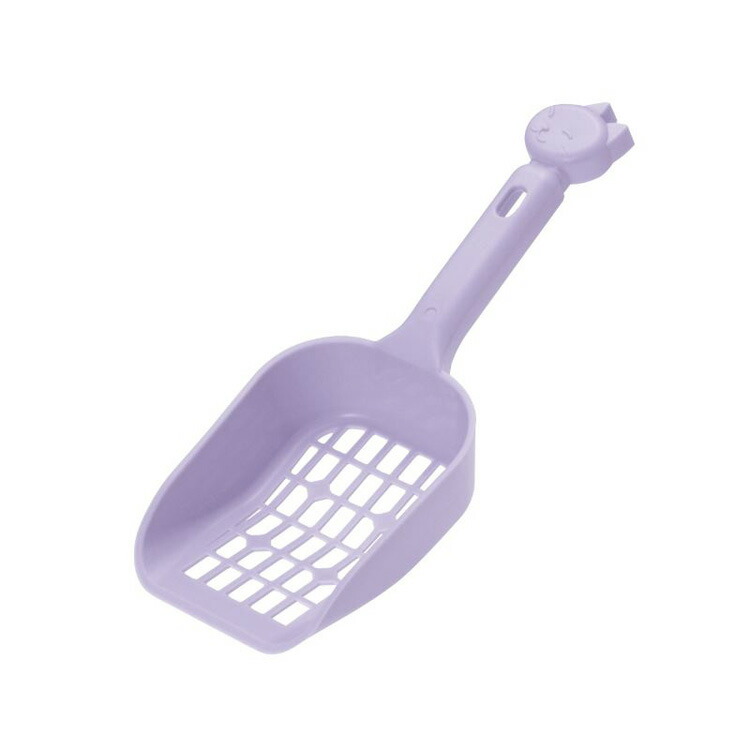 JL リッチェル コロル 猫室内用便器用シャヴェル 大粒用 パープル  【40個】