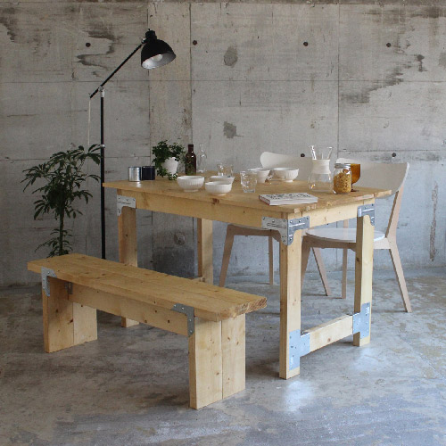 【楽天市場】テーブルのDIYキット（シンプソンと専用ビスのセット） ※木材別売 SIMPSON：DIY＆リノベーションズ