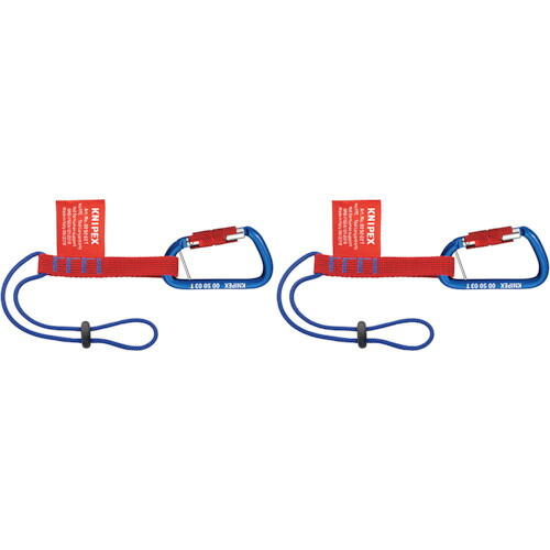 TR KNIPEX 落下防止ストラップ用アダプター カラビナ 【品番 : 005006TBK 2316】 【2565631】