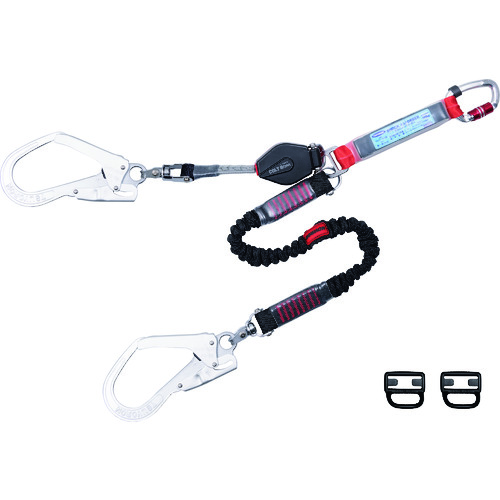 TR ツヨロン フルハーネス用ランヤード コルトノビロン 【品番 : THL-CRNV93SV-21KS-2R23-BP 4062】 【2257848】 |DIY&リノベーションズ