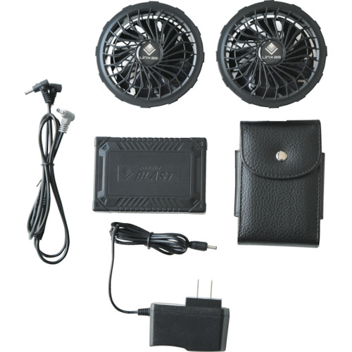 TRリンクサス COOLING BLAST ファンバッテリーセット #熱中症 暑さ 対策 グッズ スポーツ アウトドア 屋外 外仕事 現場