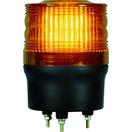 TR NIKKEI ニコトーチ90 VL09R型 LED回転灯 90パイ 黄 100V