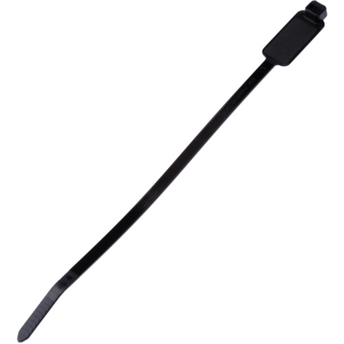 TR パンドウイット 旗型タイプナイロン結束バンド 耐候性黒 (500本入)
