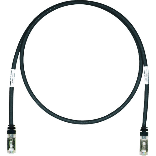 TR パンドウイット CAT6A/CAT6 シールドパッチコード 10m 黒 STP6X10MBL