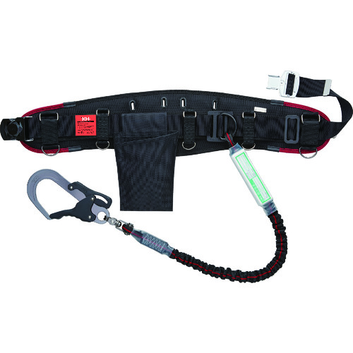 TR KH 補助帯付き 胴ベルト型 5250-KR＋S1JDWK-17＋47633RF 胴ベルト型墜落制止用器具 (伸縮タイプ) B9OKMJDWK (株) 基陽 #フルハーネス 各種 墜落制止用器具 ランヤード