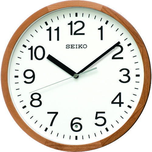 TR SEIKO 電波掛時計 “KX249B” 天然木枠