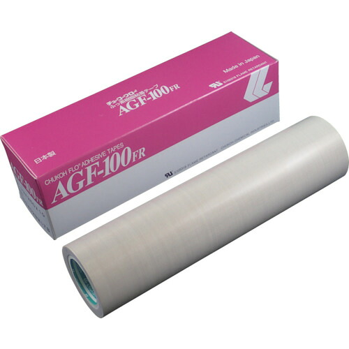 TR チューコーフロー フッ素樹脂 (テフロンPTFE製) 粘着テープ AGF100FR 0.13t&times;250w&times;10m｜DIY＆リノベーションズ
