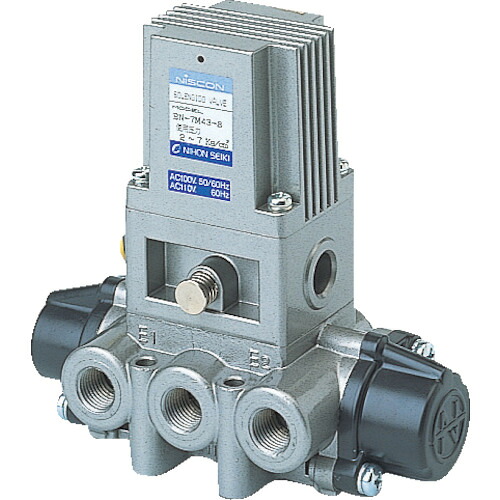 TR 日本精器 4方向電磁弁8AAC100V7Mシリーズシングル 注文単位 : 1台