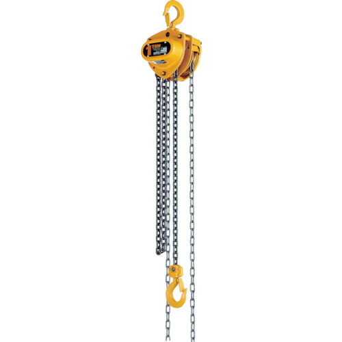 TR キトー チェーン店立ちはだかる キトーマイティM3形 定格掛け目3t 標準尺度揚程3m 花・ガーデン・DIY-荷締・牽引器具