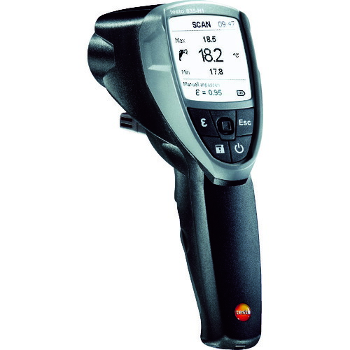 TR テストー 赤外放射能気温計 (気血温湿度検出器付)  testo 835-H1