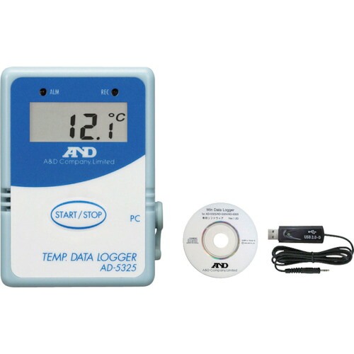TR A&D 温度データーロガー 8000メモリースタート・セット 11,129円