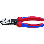 TR KNIPEX ツインフォースニッパー バネ付 180mm7372-180F｜DIY＆リノベーションズ