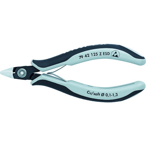 TR KNIPEX ESD詳しいエレクトロニッパー 125粍7942-125ZESD