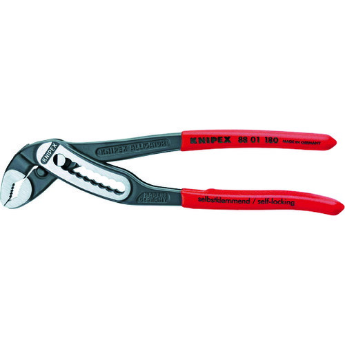 TR KNIPEX ウォーターポンププライヤー アリゲーター 180mm8801-180