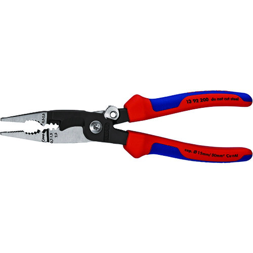 TR KNIPEX エレクトロプライヤー 鍵を掛ける付 200粍1392-200