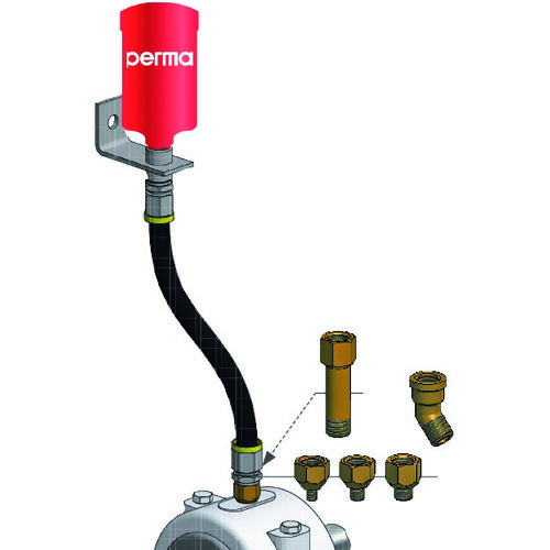 TR perma パーマNOVA 温度センサー付き自動給油器 SF01標準グリス125CC付PN-SF01-125 ARTNO101481
