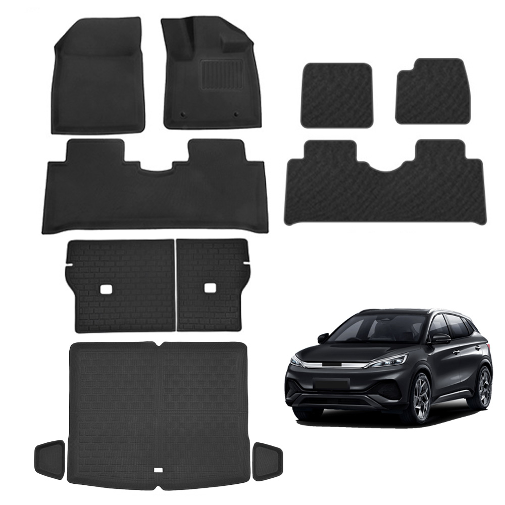 ＼店内全品5％OFF/ BYD ATTO 3 フロアマット ラゲッジマット セット 防水 防汚 耐摩耗性 フルカバー フィット ATTO3 対応 トランクマット シートバックマット 車内保護 送料無料 ビーワイディー アットスリー 対応 シートバックマット 25,200円
