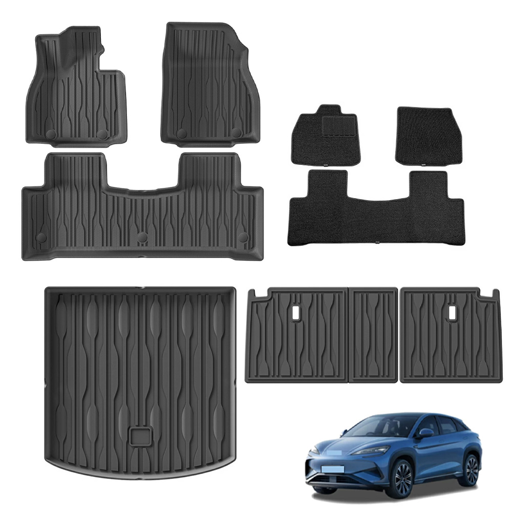 ＼店内全品5％OFF/ BYD SEALION 7 フロアマット ラゲッジマット セット 防水 防汚 耐摩耗性 トランクマット シートバックマット フルカバー フィット BYD SEALION7 対応 車内保護 送料無料 ビーワイディー シーライオン7 シーライオン 対応 カーマット