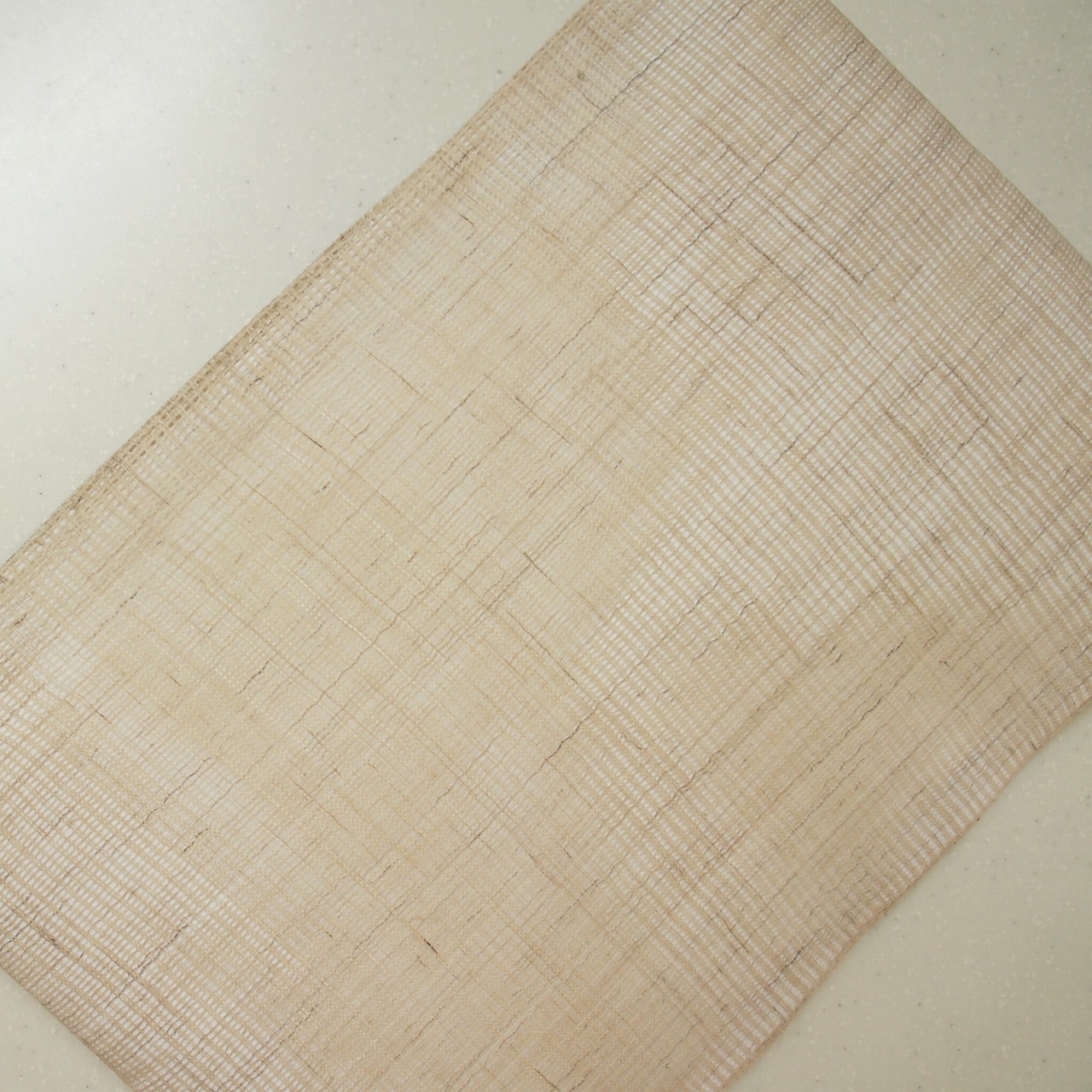 麻無領域 お仕立てもの売り上げ高品 三本もじり 夏帯 単衣から盛夏