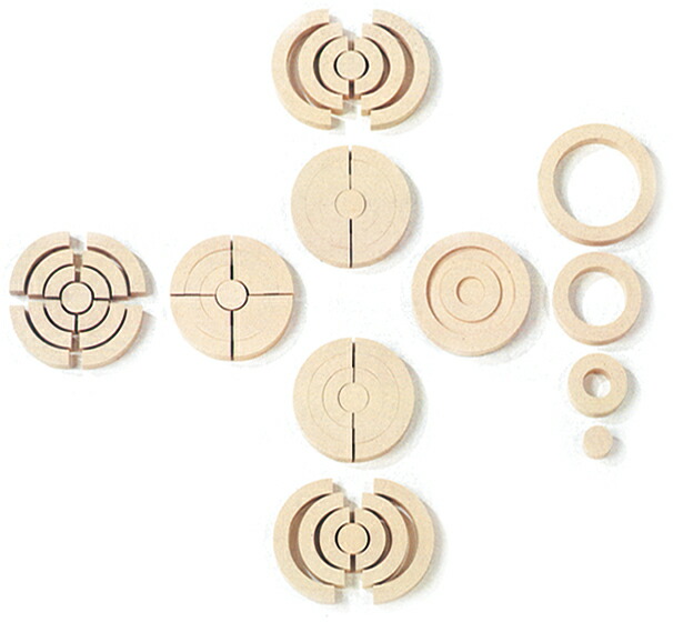 楽天市場】ケルンモザイク円弧セット 童具館 WAKU : 木のおもちゃ専門