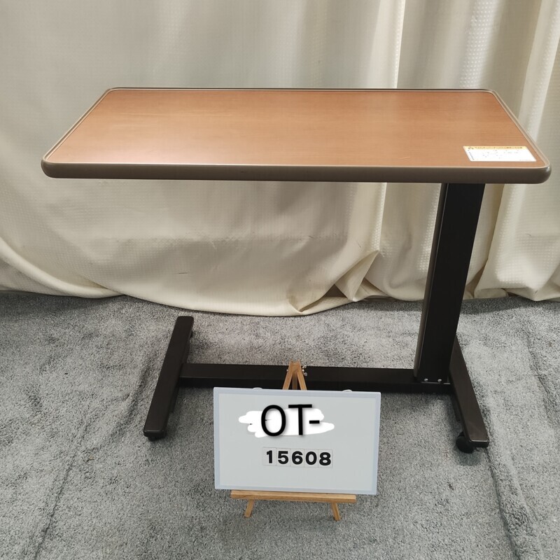 【Bランク 中古 テーブル】シーホネンス サイドテーブル K-4000M (OT-15608)【ベッド机 ベッドテーブル ワゴン ベッドサイドテーブル リフティングテーブル 移動テーブル 介護ベッド 机 高さ調整 介護用品】