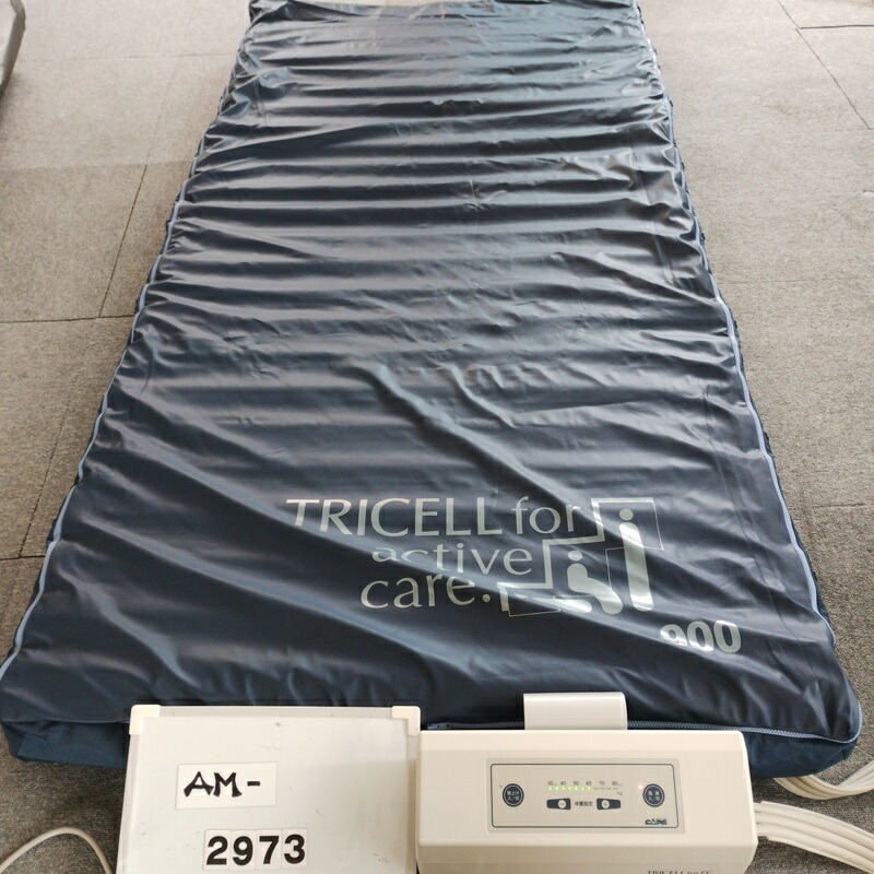 【B序列付ける 中古 大気圏つや消し】ケープ エアマスタートライセル CR-320 (AM-2973) 【介護装置 便益物の具 体圧分散 床ずれ押しとどめる マットレス 多役立つこと 大気圏つや消し 介護臥榻 中古】