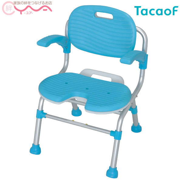 【幸和製造所(TacaoF)】テイコブU型シャワー女性議長 青碧 SCU01 [湯浴み用居敷き]