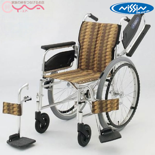 車椅子 【日進医療器】 NA-400シリーズ Wtype NA-446W [自走式車椅子] 57,750円