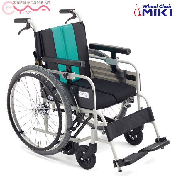 車椅子 折り畳み 【MiKi/ミキ】とまっティシリーズ MBY-41B [低床][自走介助兼用車椅子] [自動ブレーキ搭載] [自走式車椅子]｜シルバーカーと車椅子の店ＹＵＡ