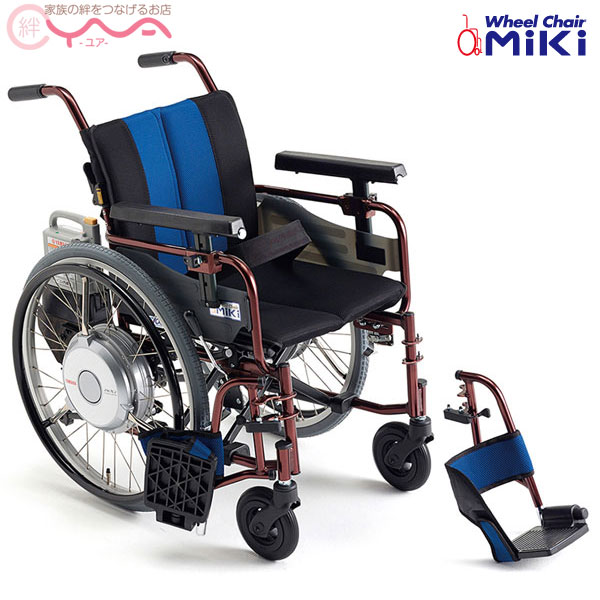 バーゲンで 車椅子電動ユニット装着車椅子JWX-2F 自走式 電動車椅子