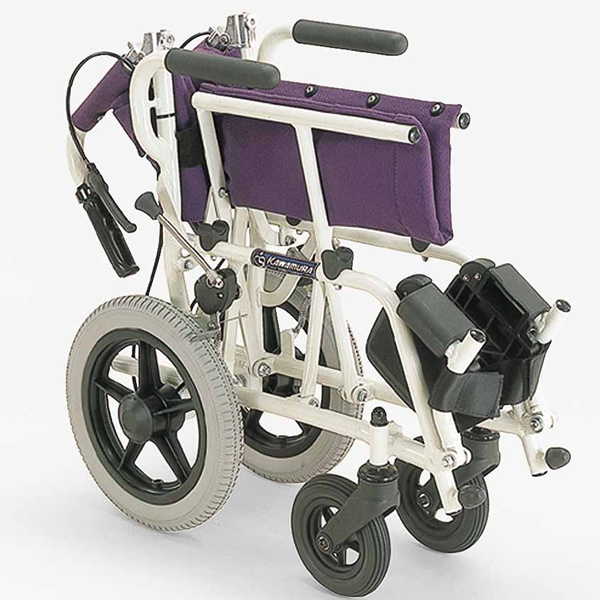 車椅子 カワムラサイクル 旅ぐるま 折り畳み 介助式 美品+