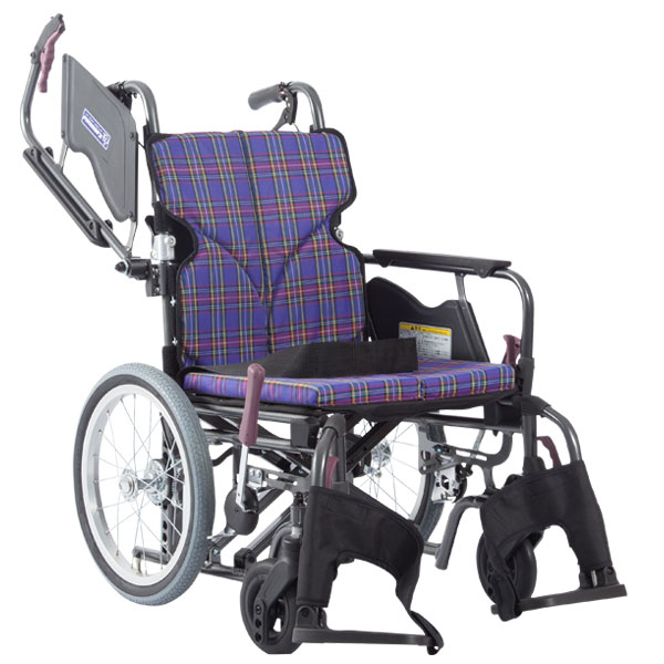 2021春夏新色】 折り畳み 車椅子 【カワムラサイクル】KMD-B16-40(38 ...