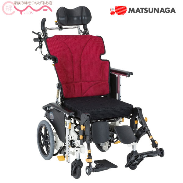 車いす【松永製造所】マイチルト・コンパクト2 MH-CR2-SE[軽銀製][しり押し式車いす][ティルト\u0026リクライニング][膜鳴楽器式打ちきり][肘上下式][脚部律動的な調子アウト][脚部エレベーティング]
