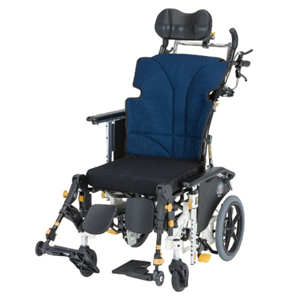 車椅子マイチルト・コンパクト2 MH-CR2-SE[アルミ製][介助式車椅子