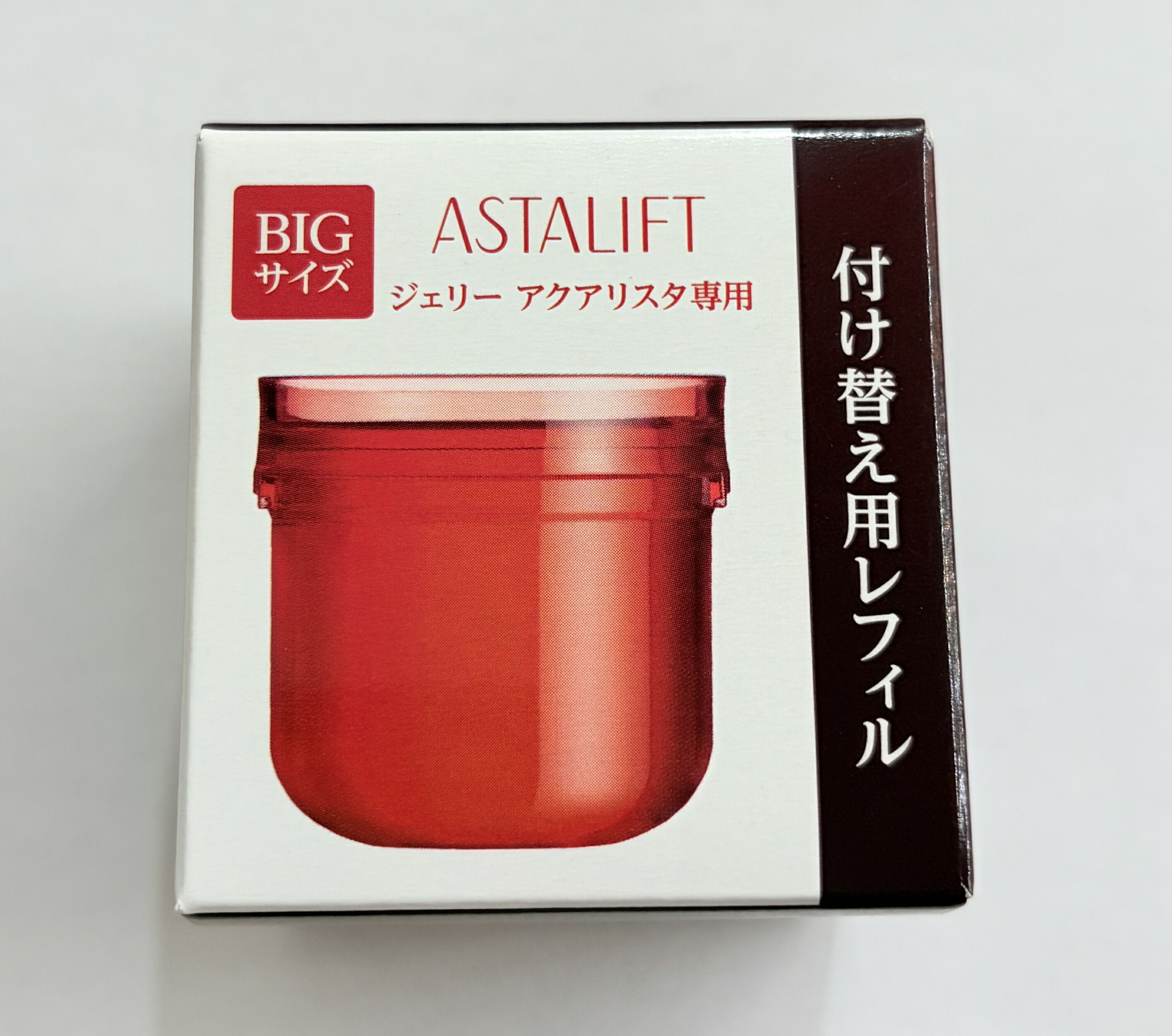 富士フィルム アスタリフト ジェリーアクアリスタ 詰替用 60gジェリー状先行美容液 セラミド スキンケア…レビュー｜見え方と存在感をチェック