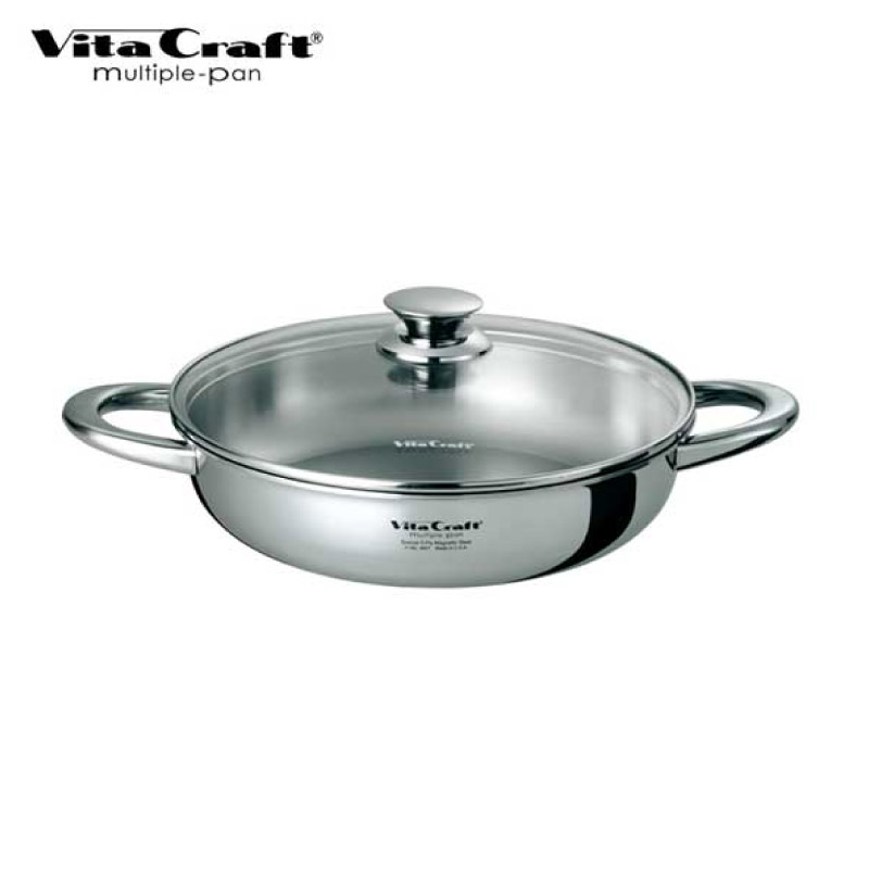【ビタクラフト 鍋】 Vita Craft ビタクラフト マルチ食麺麭 25糎 4857