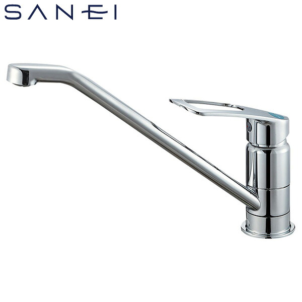 SANEI ワンホールシングルレバー雑ぜ合わせる栓 冷ややかさ地用 K87110ETJK-13 水栓金具 勝手もと用 勝手もと水栓 三栄水栓