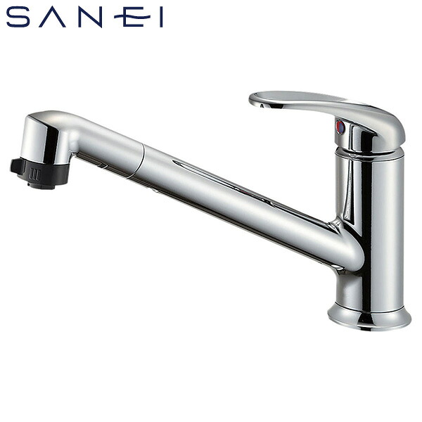 SANEI ワンホールシングルレバースプレー練り合わせる栓 原則として地用 K87101JV-13 水栓金具 御厨子所用 御厨子所水栓 三栄水栓