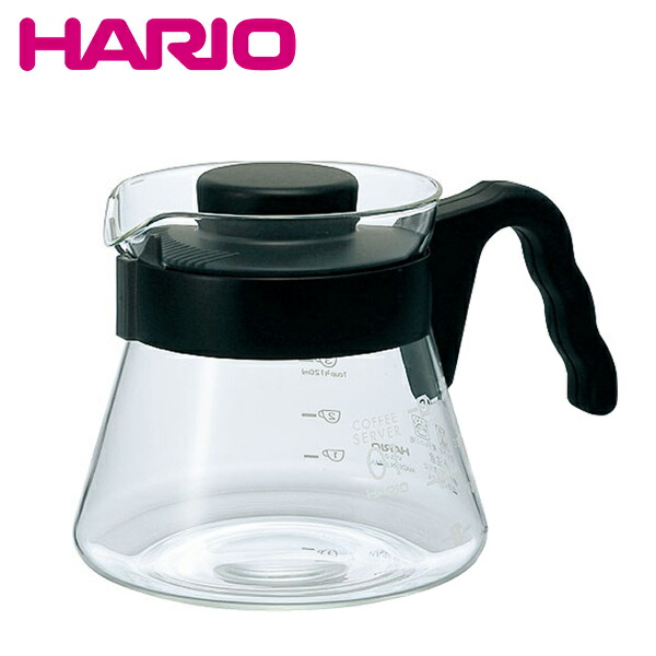 楽天市場】HARIO ハリオ XVD-36B 実用容量360ml (1〜3杯用) V60レンジサーバー360 : ユアサｅネットショップ