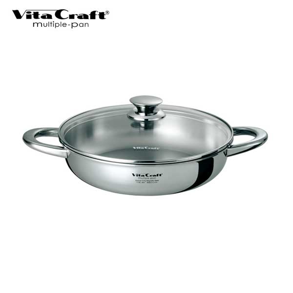 【ビタクラフト 鍋】 Vita Craft ビタクラフト マルチ食麺麭 25糎 4857