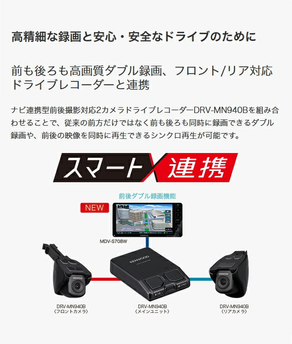 高価値特価 のbluetooth 7v型 充実機能と装備が満載 カーナビ 地上フルセグ 地上デジタルtvチューナー ケンウッド 彩速ナビ 3d表示 車用品 高画質 カーナビ ハイレゾ対応 Mdv S708 さらに地図が見やすくなったワンランク上の彩速ナビ Dvd Usb Sd 180mmモデル 専用