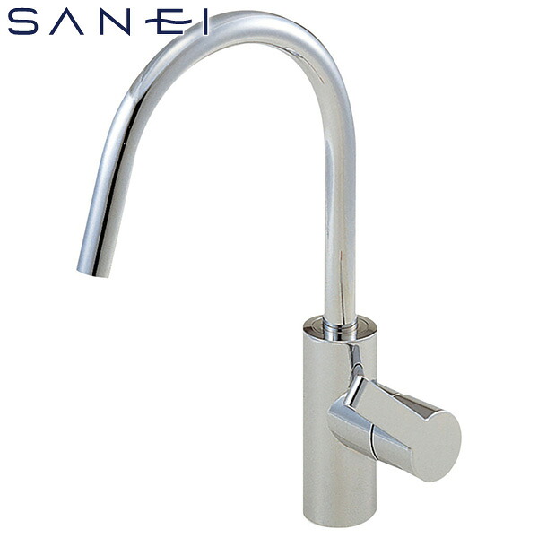 【店卸し資産区分け】SANEI ワンホールシングルレバー練り合わせる栓 冷ややかさ地用 K8751JK-13 水栓金具 御厨子所用 御厨子所水栓 三栄水栓