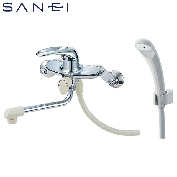 楽天市場】SANEI ツーホールシングルレバー洗面混合栓 K57C-13 水栓