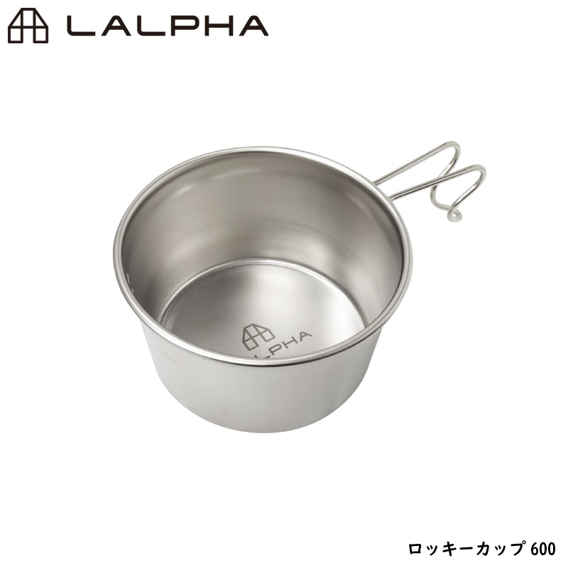 楽天市場】LALPHA ロッキーカップ 600ml(G-600)ステンレス製
